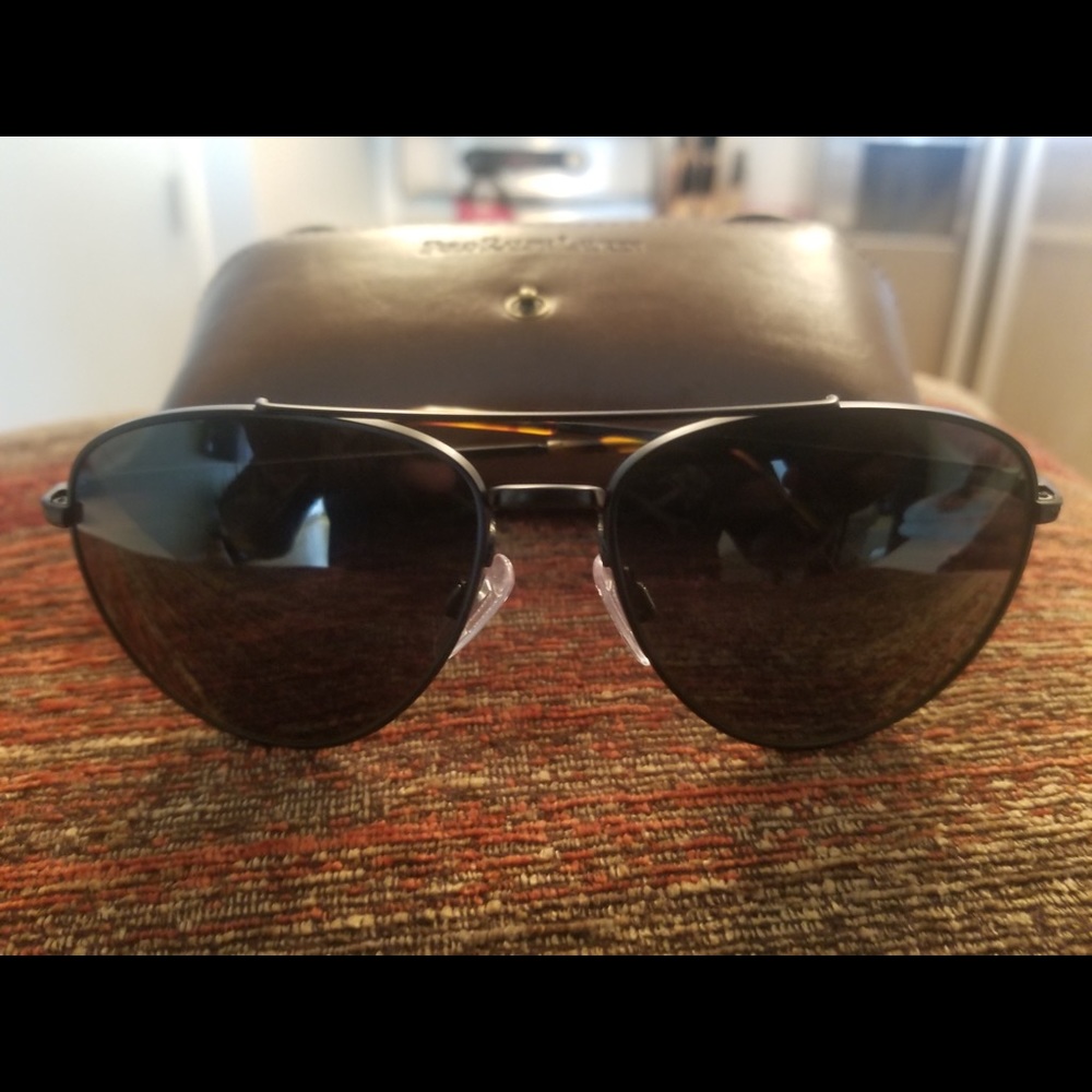Polo Ralph Lauren Polarized Aviator Sunglasses